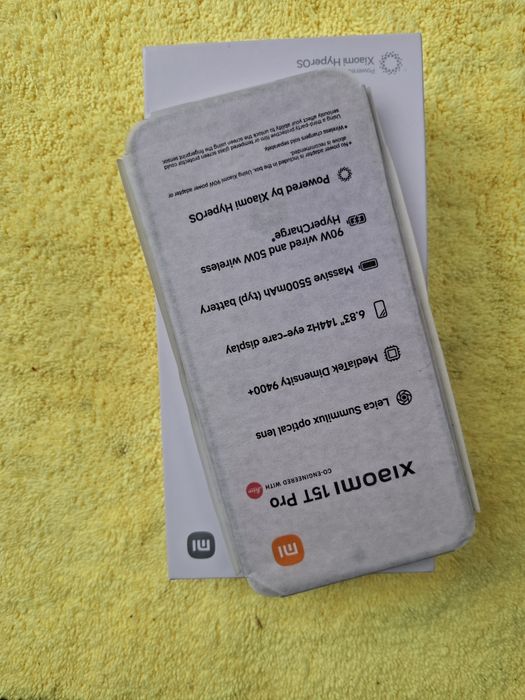 Vând/Schimb Xiaomi 15T Pro 5g Nou Garanție Dual Sim Liber