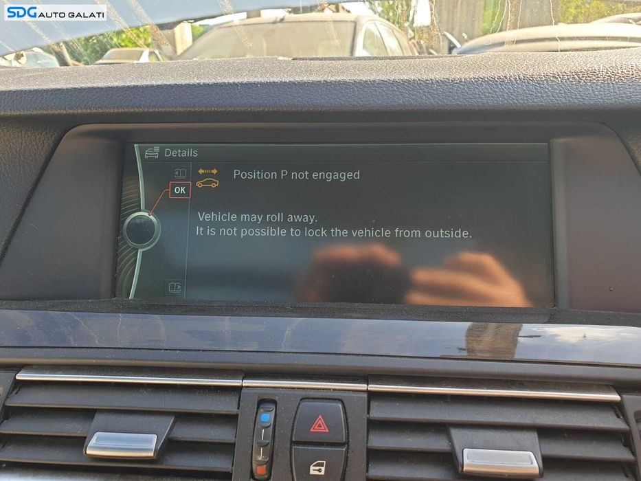 Display Ecran Afisaj Navigatie Mare BMW Seria 5 F10 F11 2009 - 2017 [C5310]