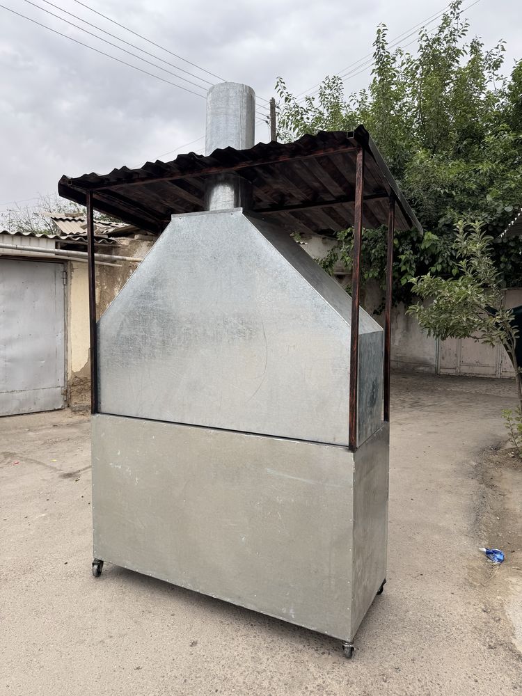 Shashlik uchun qo’ra qora mangal