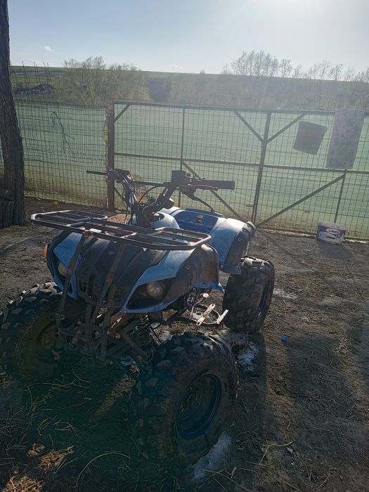 Vând ATV 125cc – Motor nou, 4 trepte, pornire la pedală