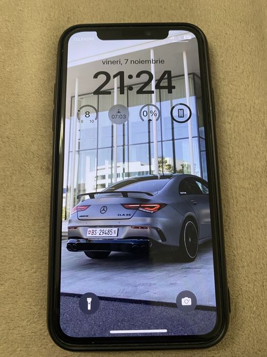 Iphone X , 256 gb. sanatate bat. 100% husa, folie