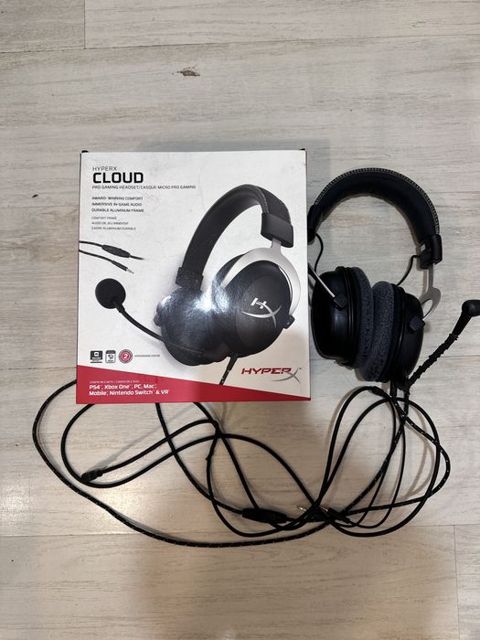 Vand casti hyper x cloud