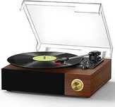 Pick-up FYDEE, pick-up de vinil cu difuzoare, suport Bluetooth