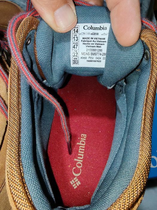 Мъжки трекинг високи обувки Columbia Fairbanks Mid №47