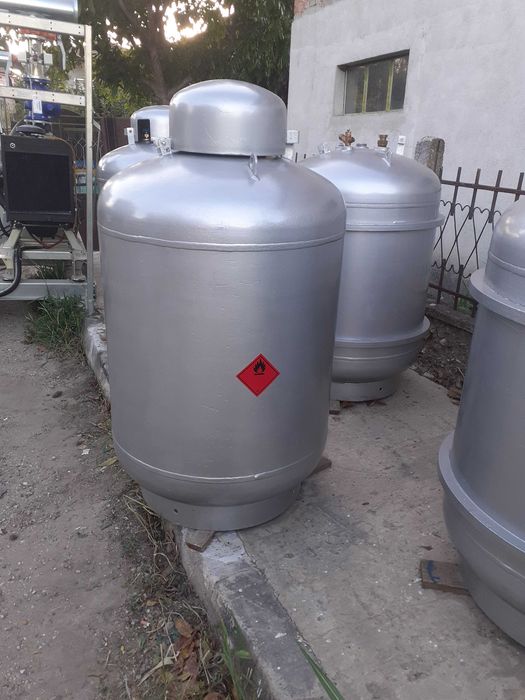 Газов резервоар цистерна 500 L Пропан Бутан LPG сгъстен въздух амоняк