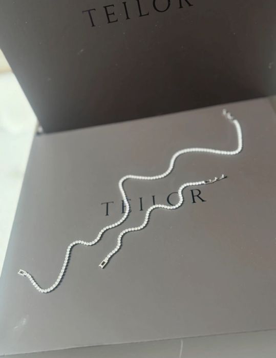 Colier și brățară premium Tennis cu Cristale Moissanite