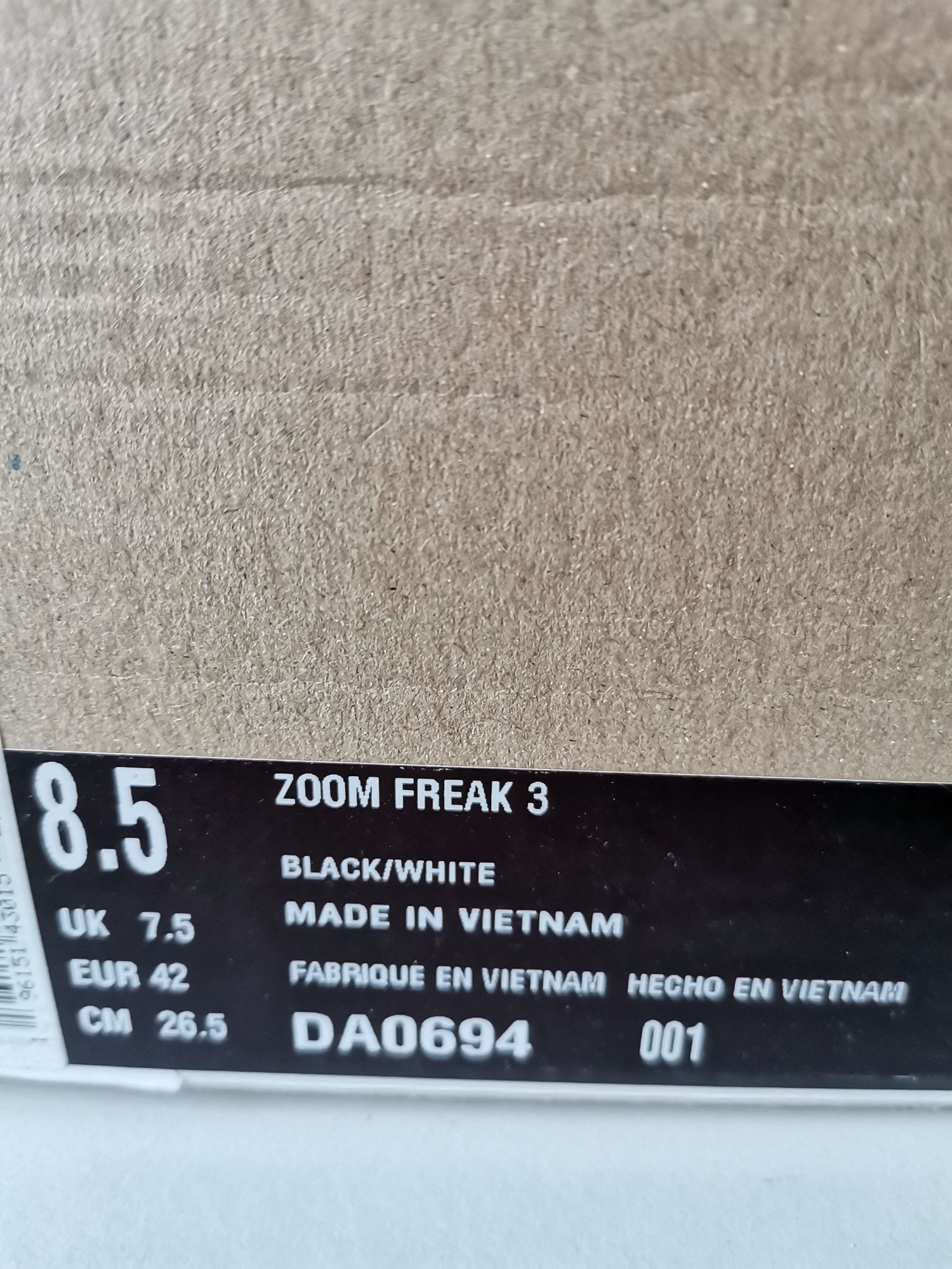 Nike Zoom Freak 3 Project 34 marimea 42
