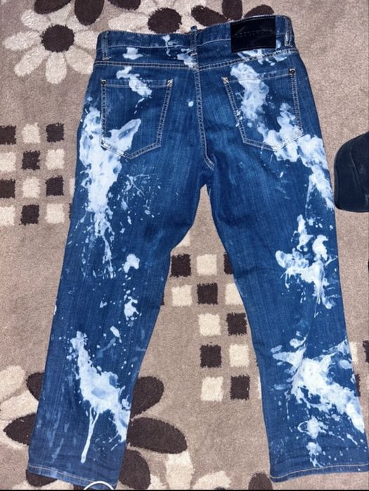 Blugi dsquared2 Bleached Jeans