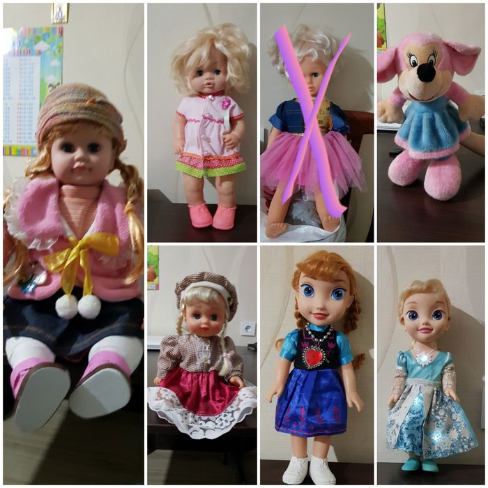 Куклы разные от 1500 до 12000