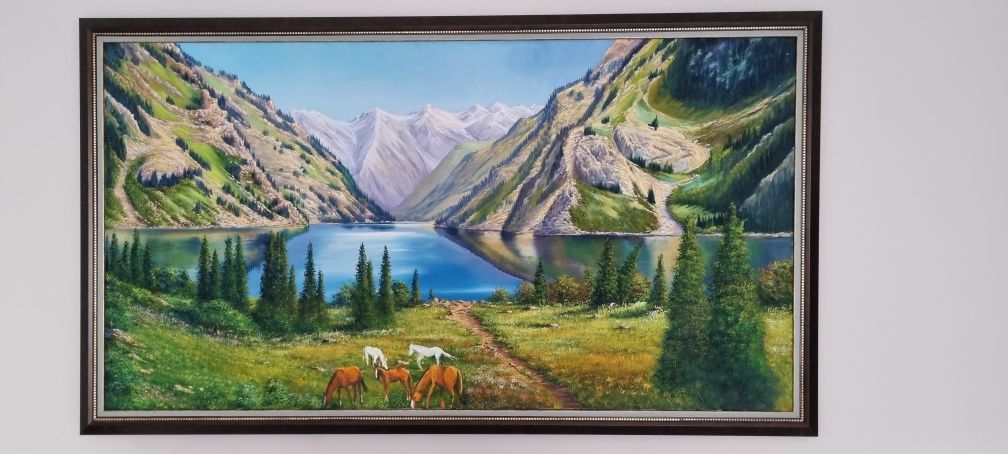 Продам картину горы Казахстана