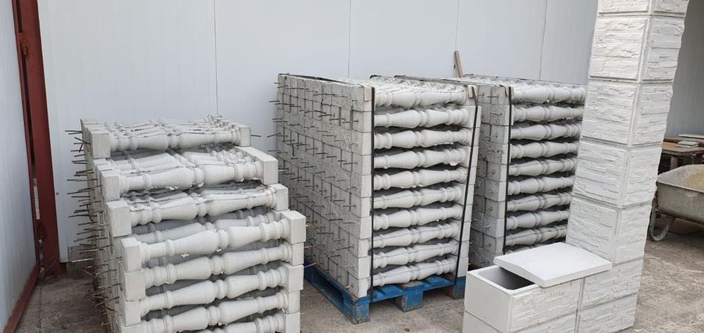 Stalpisori din beton ideali pentru balustrade,terase,balcoane