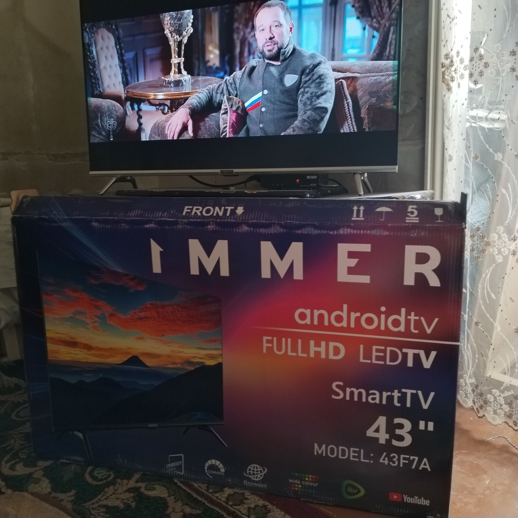 Продаётся Телевизор IMMER SMART "43" дюйм