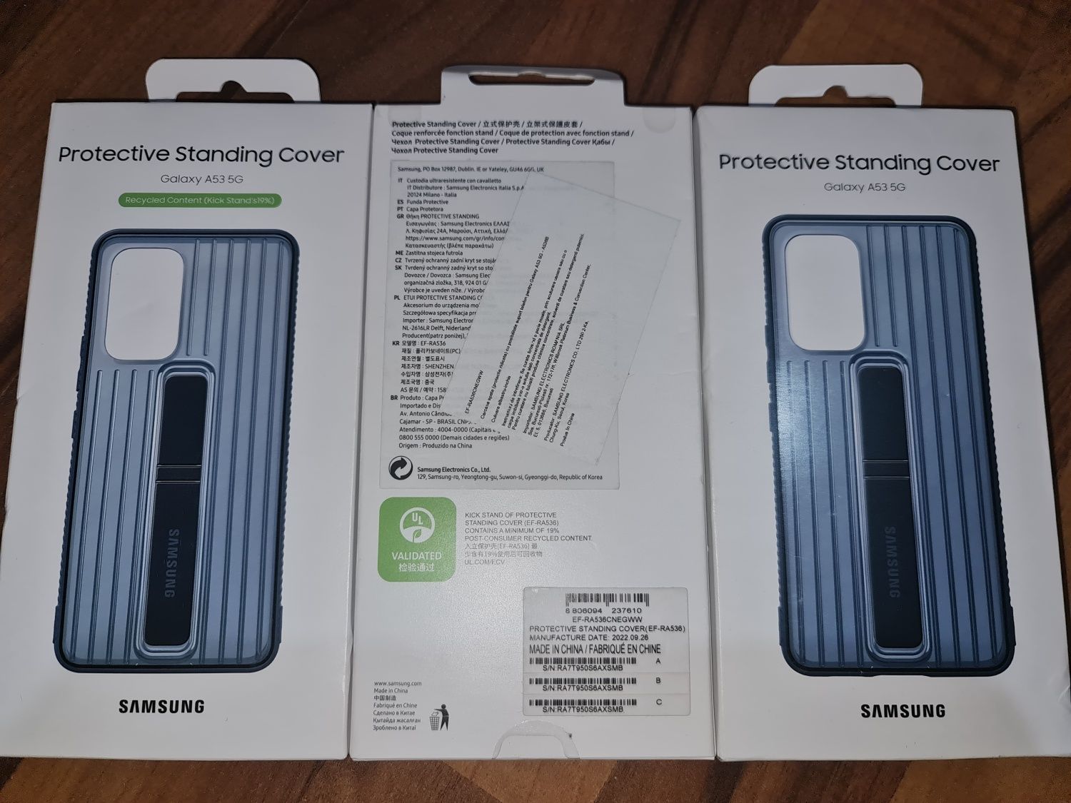 Husa antisoc originala Samsung Protective Standing Cover A53 5G A536