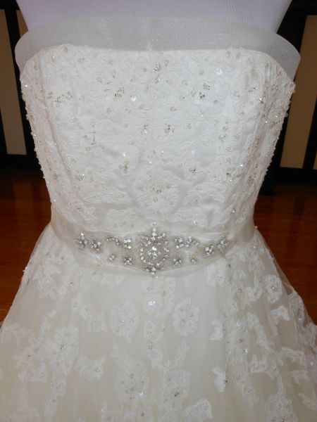 Дизайнерска булчинска рокля San Patrick (Pronovias)
