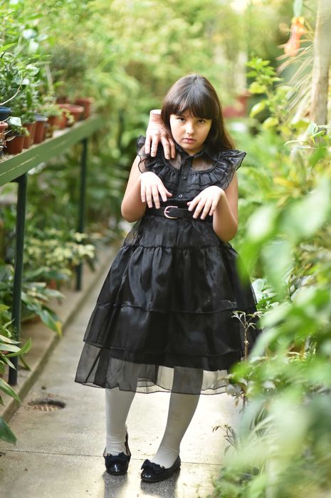 Costum Rochie  Adams Wednesday NOUA 4, 5, 6, 7, 8, 9, 10 11 12 13 ani