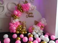 Arcada baloane aniversare Aranjamente baloane zi  nastere Photocorner