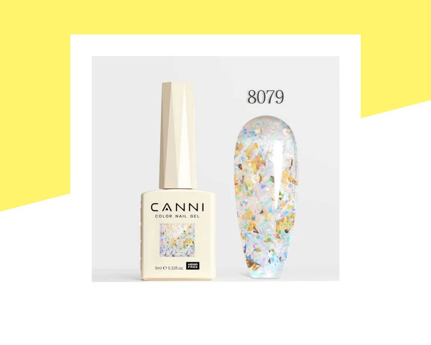 Професионален хипоалергенен гел лак серия „Prism Flash“ CANNI – 9 мл.
