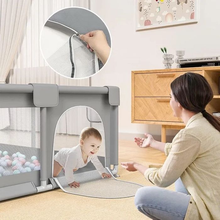 Голяма детска/ бебешка кошара за игра  1.50х1.80 м