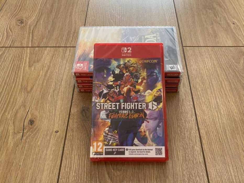 Новый Street Fighter 6 Years 1-2 Fighters Edition Nintendo Switch 2