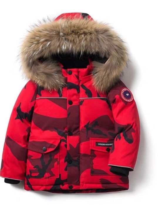 Пуховик детский для девочек и мальчиков