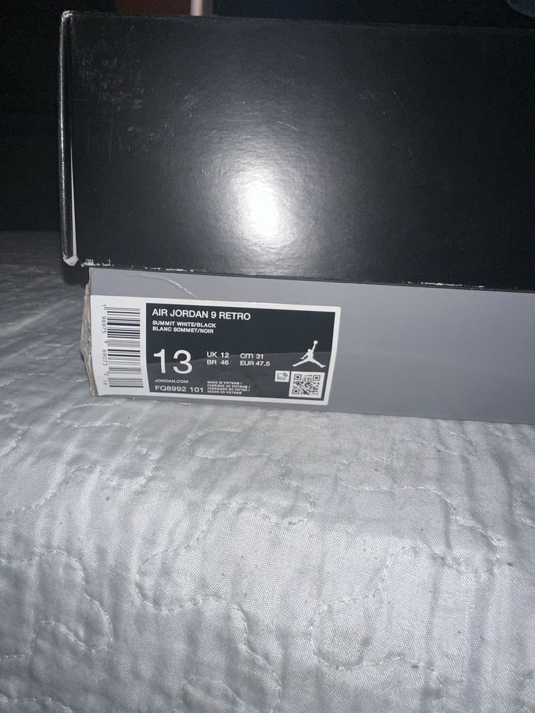 Jordan 9 Powder Blue