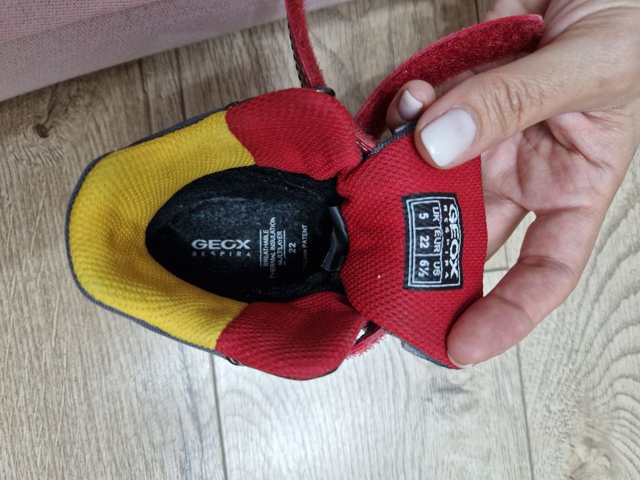 Ghete de zapada marimea 22 Geox Amphibiox B Flanfil Boy B Abx B163VB 0