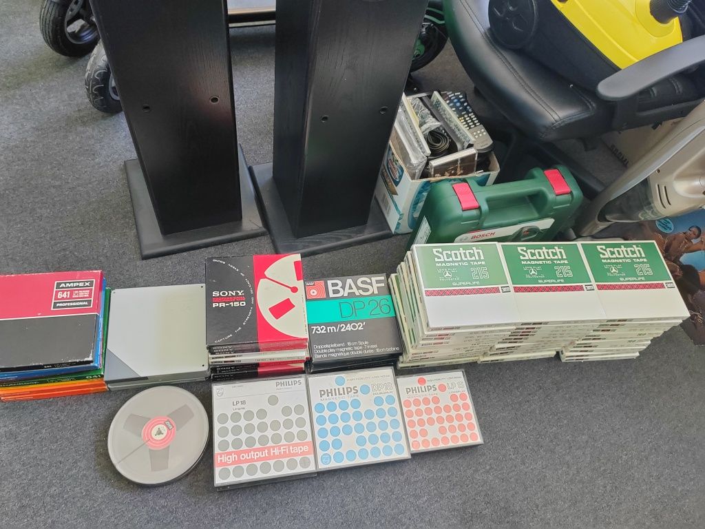 Vand benzi magnetofon (scotch, Sony, agfa, basf, Philips)