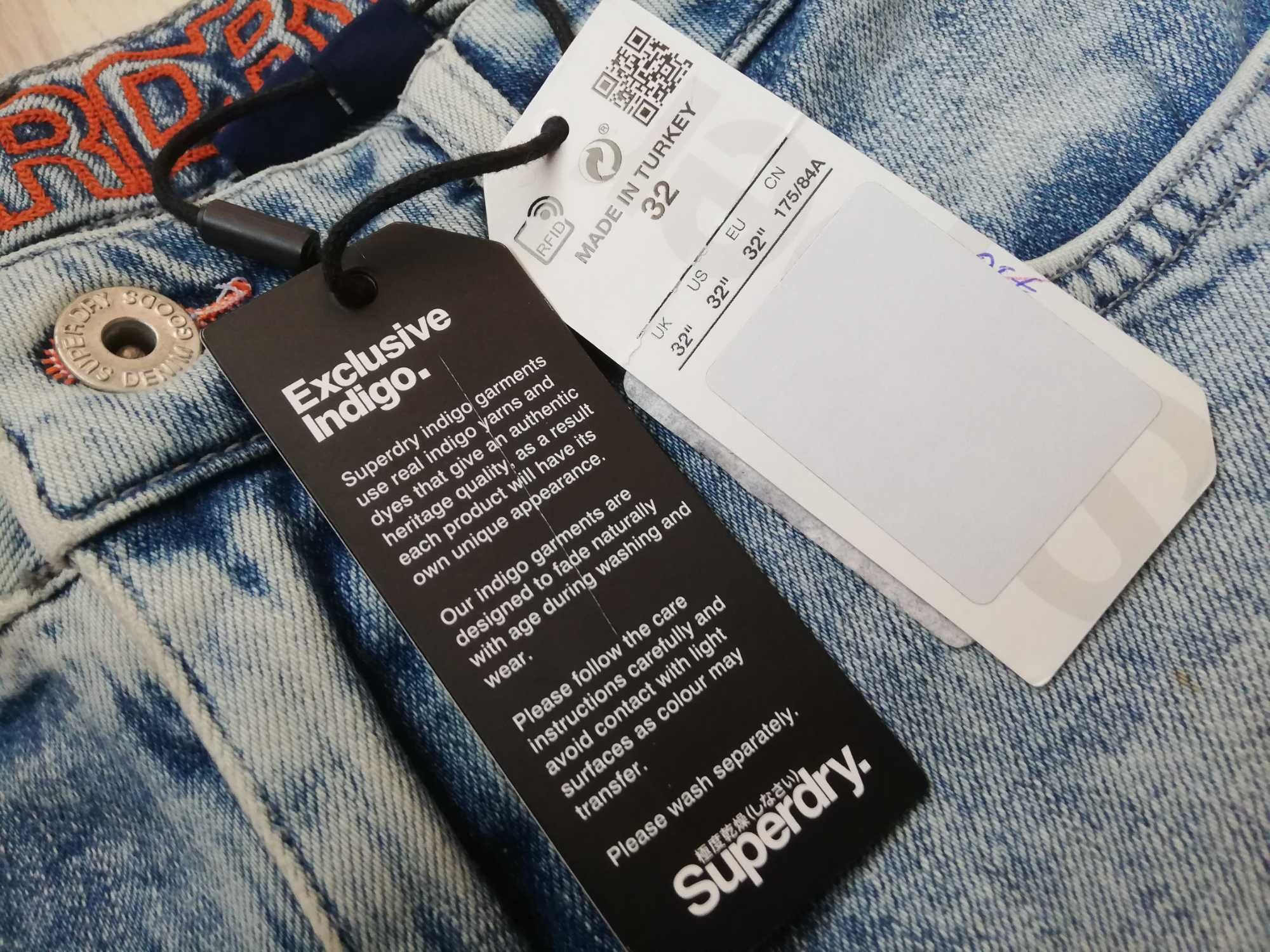 Намалени НОВИ SUPERDRY дънки мъжки