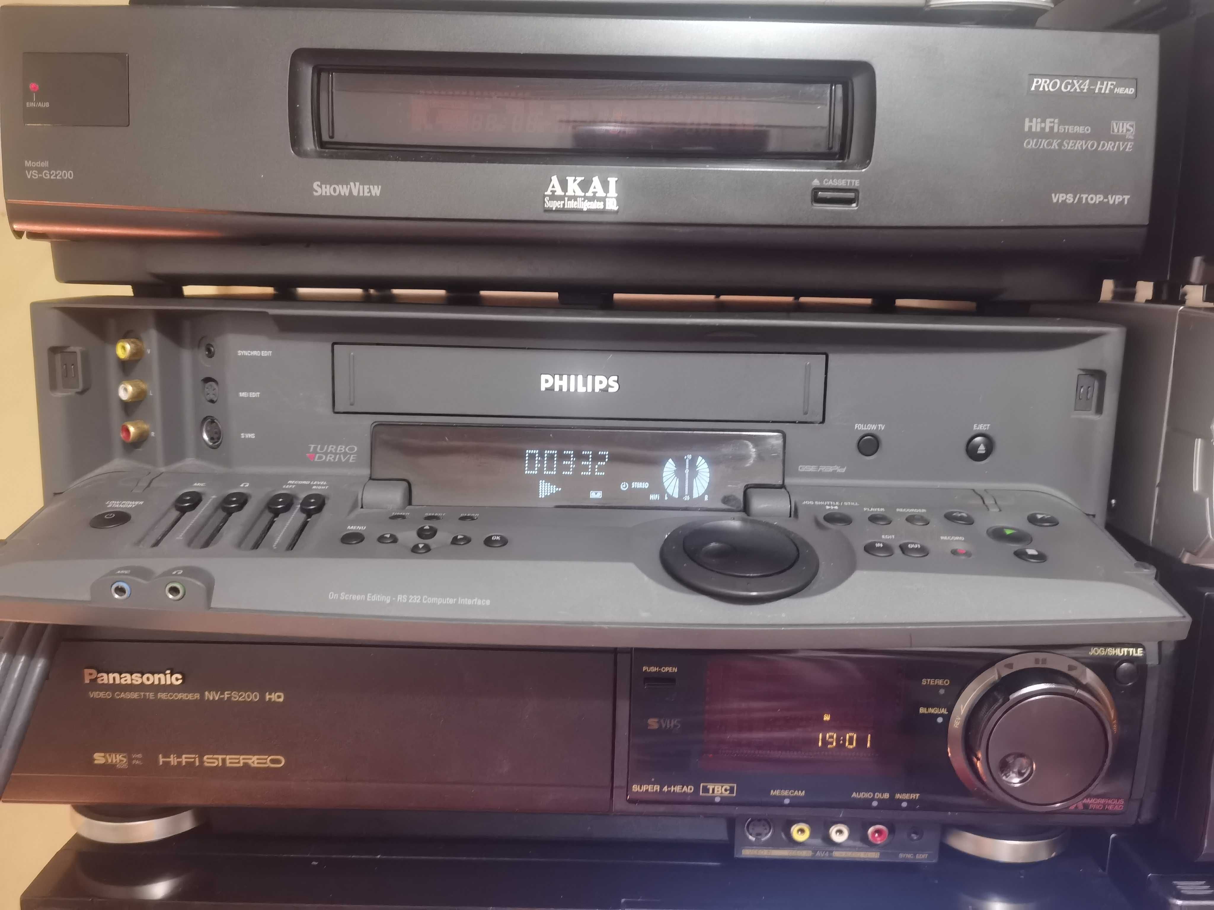 S-vhs Philips vr969 cu telecomanda originala