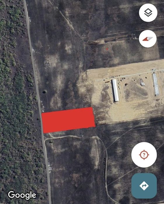 Vand teren intrare Ghindeni