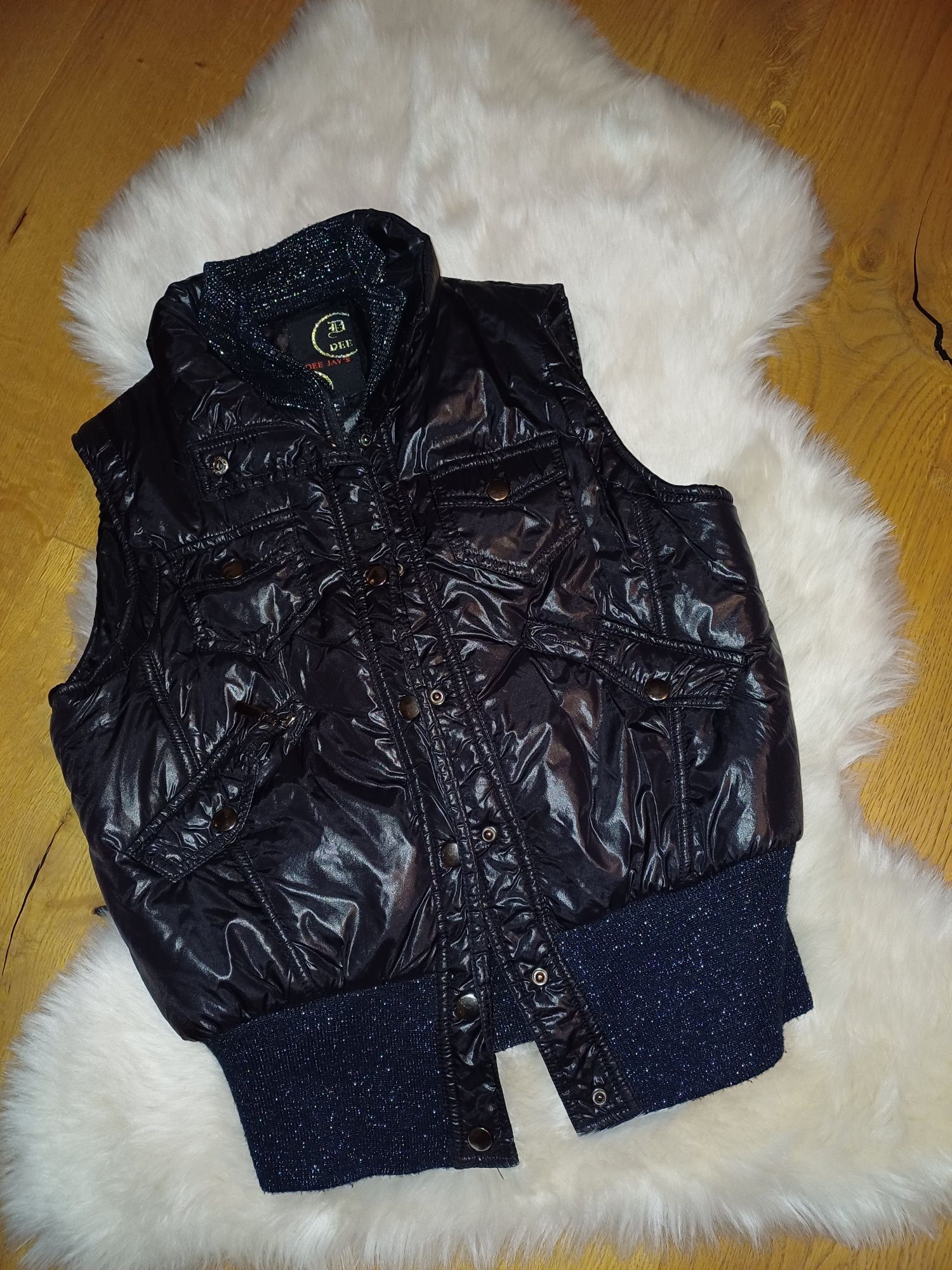 Vestă neagră, măr XS