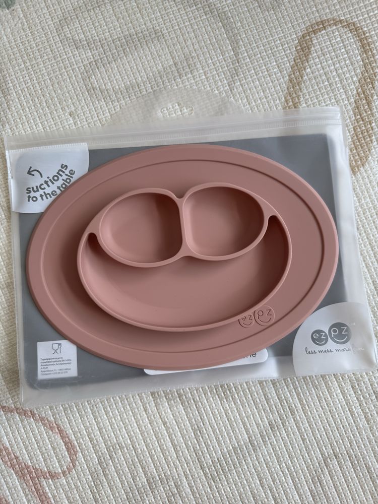 EZPZ подложка за хранене 12+ месеца Mini Mat Blush