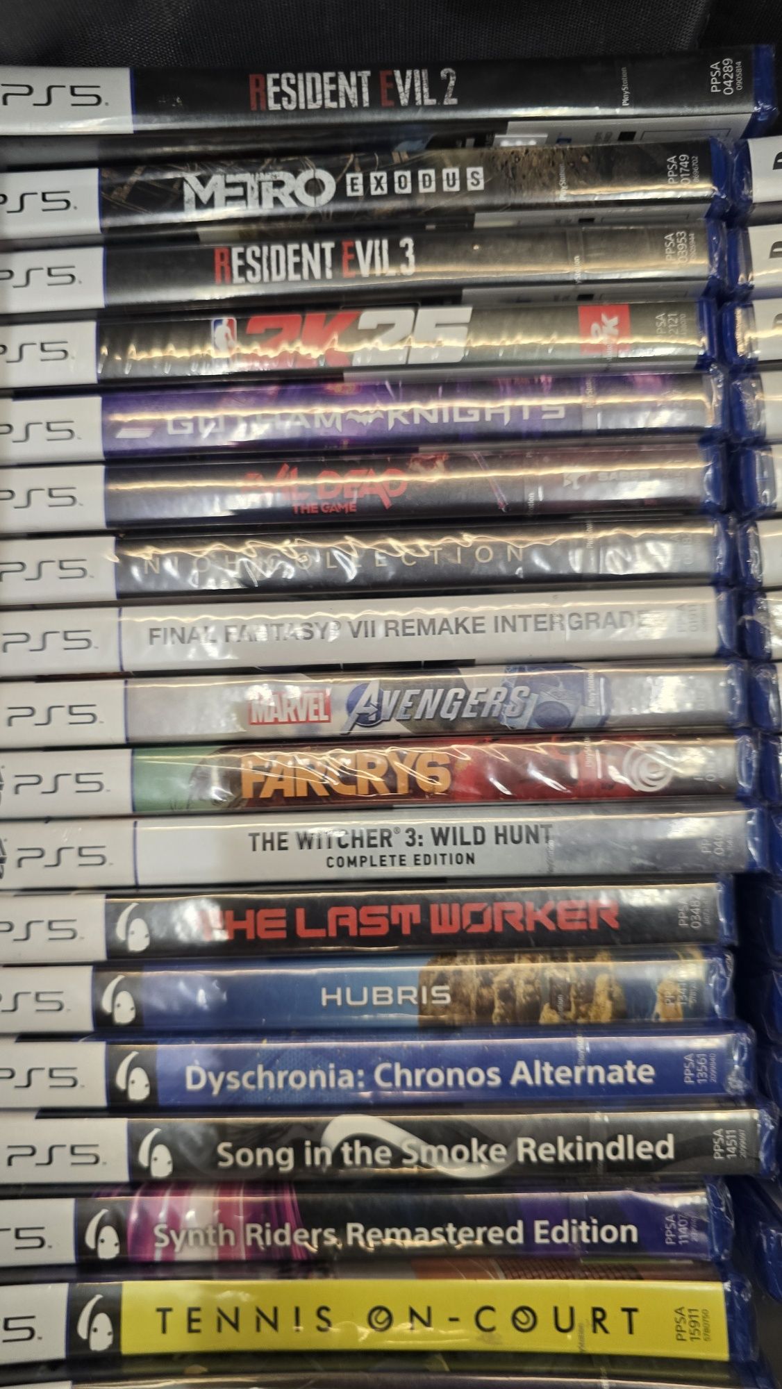 Диски новые для  ps5
