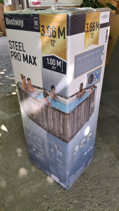 Piscina Bestway Steel Pro Max 3.66/1m