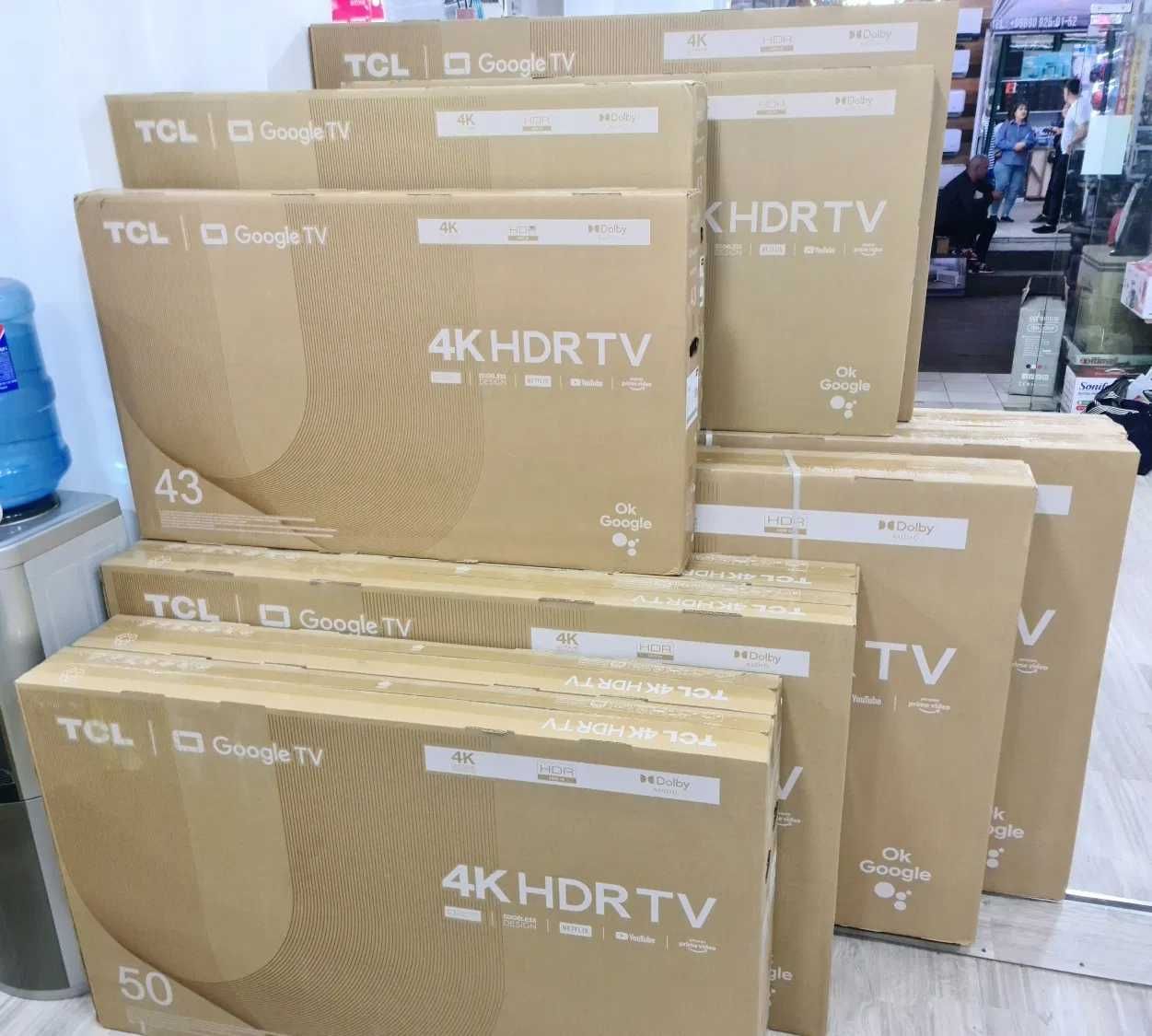 Телевизоры TCL 55/65 4K Smart Google TV UHD + доставка бесплатно