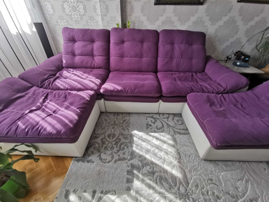 Ъглов диван модулен