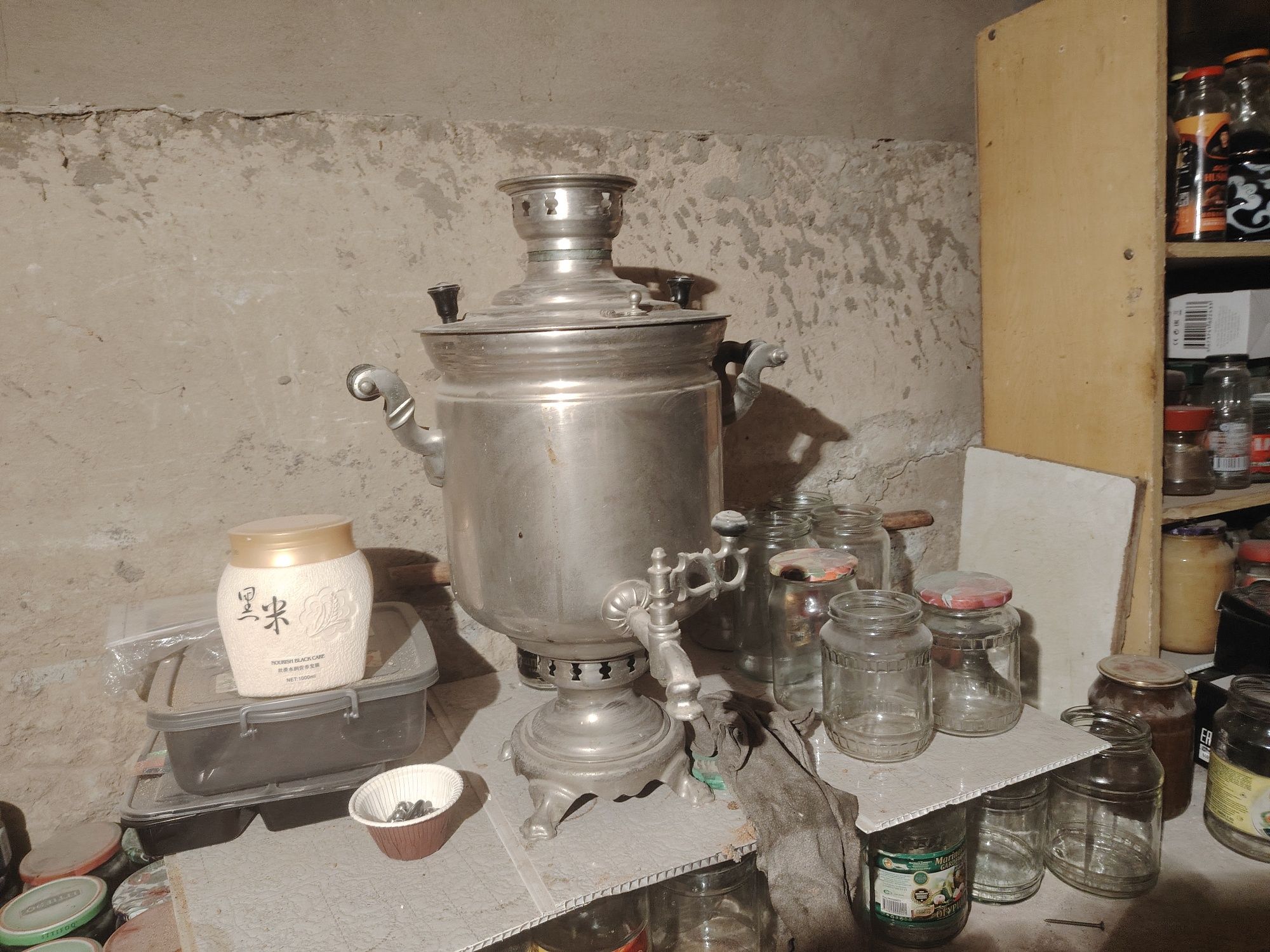Самовар антикварный 40х-50х года тулский