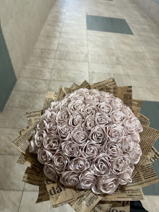 вечен букет от рози