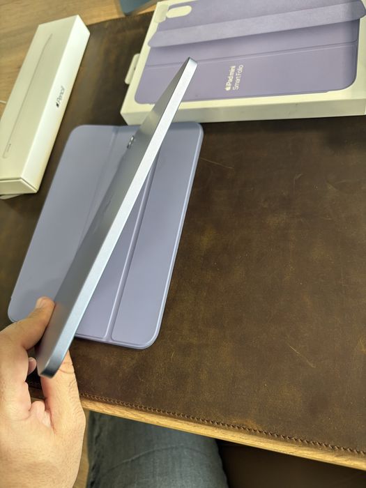 iPad mini 6th gen WiFi 64 gb purple + Apple Smart Folio + Apple Pencil