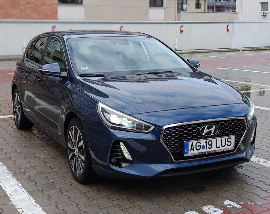 Vand Hyundai i30. 1.6 diesel.Euro 6 . An 2018. pret 8500€ negociabil.