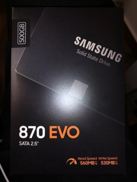 SSD Intern 2.5" SAMSUNG 870 EVO 500GB 560 Mb/s Nou. Sigilat