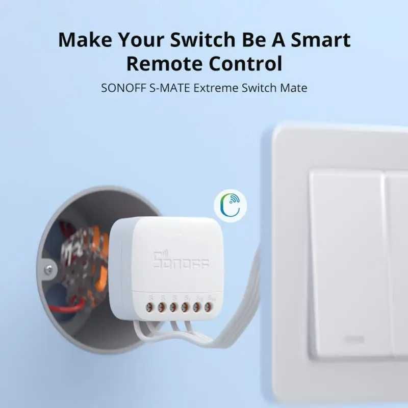 SONOFF S-Mate Extreme Switch Mate модул за управление с eWeLink-Remote