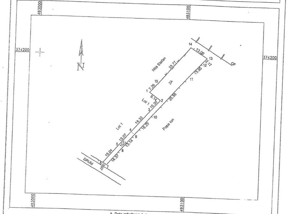 Vand teren zona Stefanestii Noi (Arges)