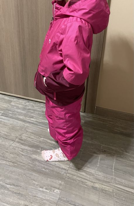 Детски Розов Ски Екип WEDZE (долнище - 98-104см, горнище - 91-97см)