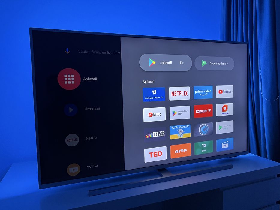 Televizor PHILIPS Smart 4K UltraHD 125CM Android