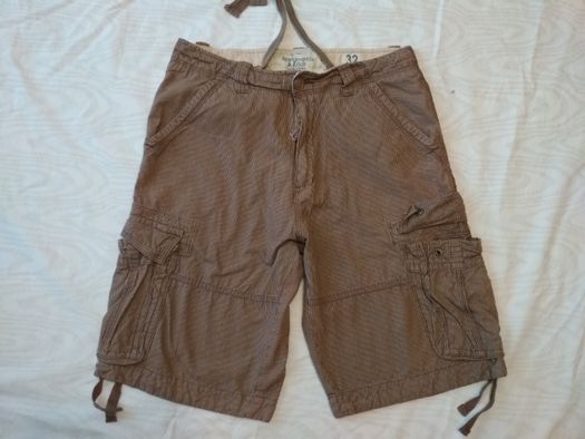 Pantaloni ABERCROMBIE AND FITCH 31 scurti bermude casual cargo pants