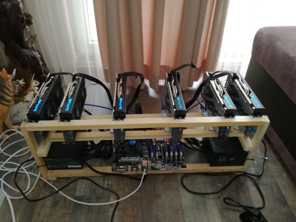 Mining rig rx580 8gb