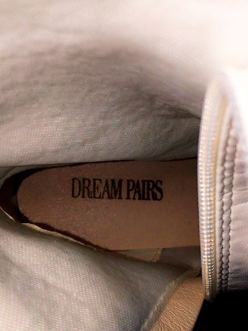 Из США кожаные шикарные женские сапоги, бренда DREAM PAIRS