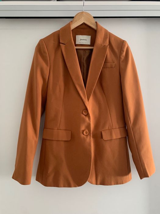 Sacou Stradivarius, maro scortisoara, marime M