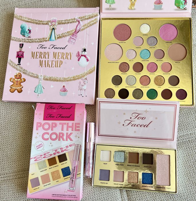 НОВО Оригинални палитри Anastasia Beverly Hills, Too Faced, Huda, MAC